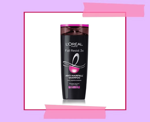 best shampoo for hair fall - L'Oreal Paris Fall Resist 3x Shampoo