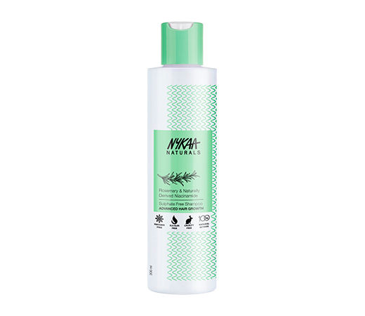 Nykaa Naturals Rosemary & Naturally Derived Niacinamide Shampoo