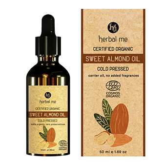 Herbal Me Cold Pressed Sweet Almond Oil
                                                                                                                                                 