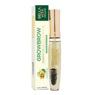 Bella Vita Organic GrowBrow Eyebrow and Eyelash Growth Oil
