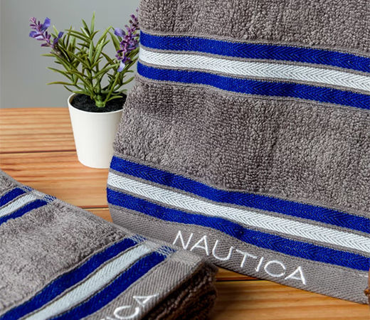 Nautica 100% cotton hand towel