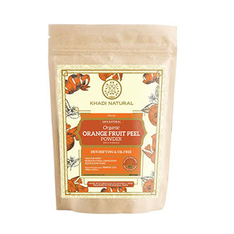Khadi Natural Organic Orange Fruit Peel Powder