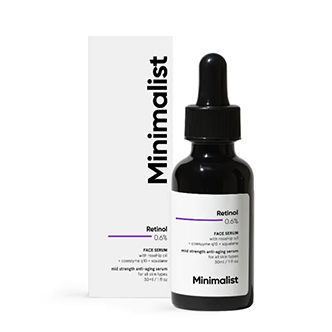 Minimalist Retinol 0.6% Mid-Strength Anti-Ageing Serum