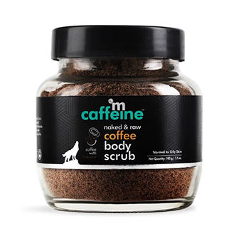 MCaffeine Exfoliating Coffee Body Scrub For Tan Removal & Soft-Smooth Skin - 100% Natural