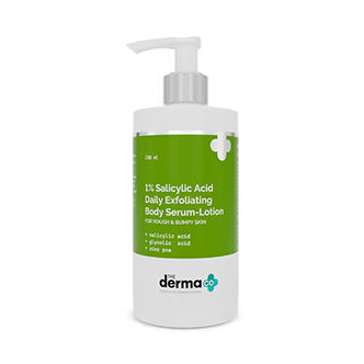 The Derma Co 1% Salicylic Acid Daily Exfoliating Body Serum-Lotion