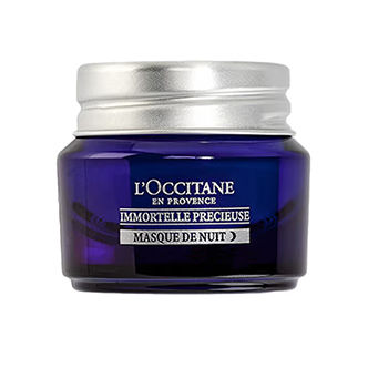 L'Occitane Immortelle Precious Overnight Blue Light Mask Mini With Dynamic Hyaluronic Acid