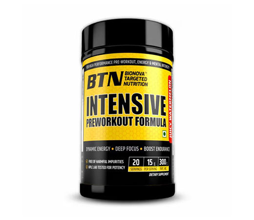 BTN Sports Intensive Pre-Workout Formula For Extreme Energy