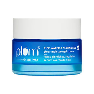 Plum 2% Rice Water & Niacinamide Clear Mositure Gel Cream
