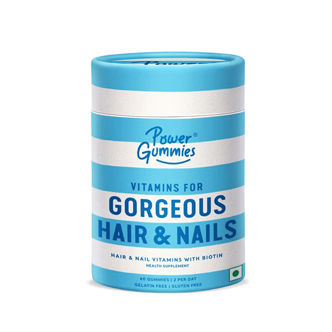 Power Gummies Vitamins For Gorgeous Hair & Nails