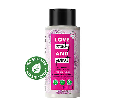 Love Beauty & Planet Rice Water & Angelica Seed Oil Shampoo
