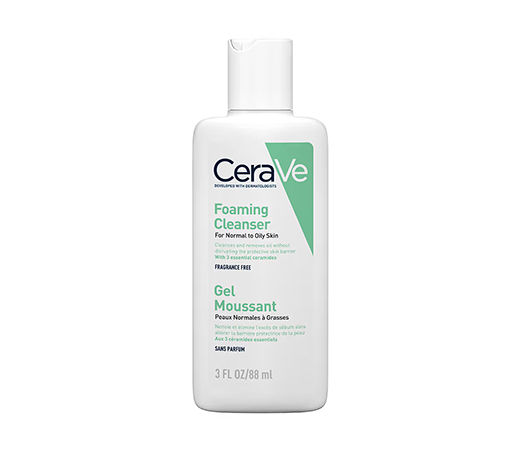 CeraVe Foaming Cleanser Face Wash For Oily Skin