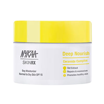 Nykaa SKINRX Ceramide Barrier Repair Deep Nourish Day Moisturizer For Normal To Dry Skin With SPF 15