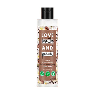 Love Beauty and Planet Coffee & Warm Vanilla Luxurious Energizing Body Wash