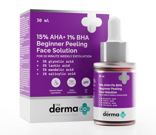The Derma Co. Peeling Solutions For Beginners