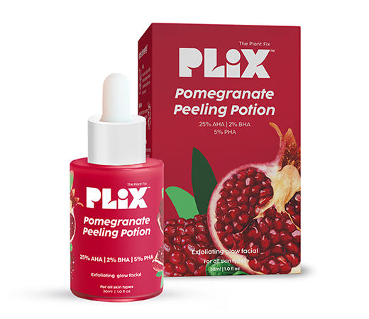 Plix Pomegranate Peeling Solution For Glowing & Even Toned Skin