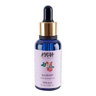 Nykaa Naturals Rosehip 100% Pure Cold Pressed Face Oil For Anti Ageing