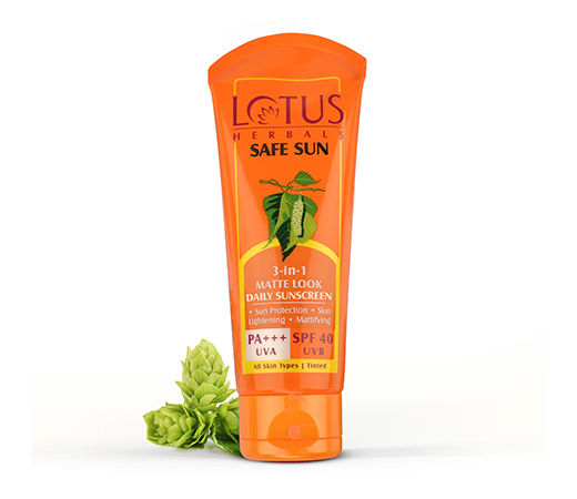 Lotus Herbals Safe Sun 3-in-1 Sunscreen with SPF 40
