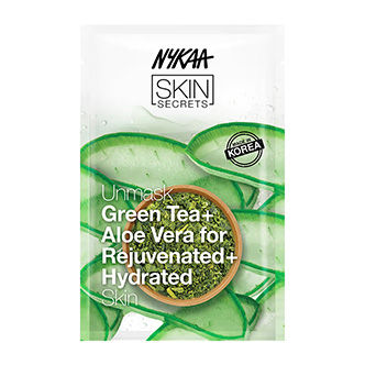 Nykaa Skin Secrets Green Tea + Aloe Vera For Rejuvenated + Hydrated Skin