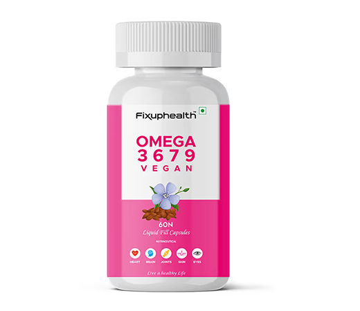 Fixuphealth Omega Vegan Flaxseed Sea Nutrition Supplement