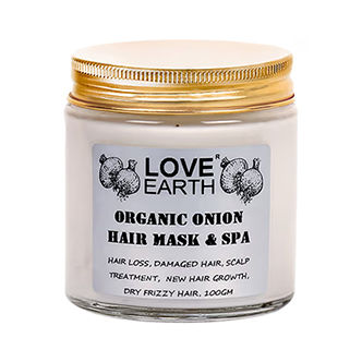 Love Earth Organic Onion Hair Mask and Spa