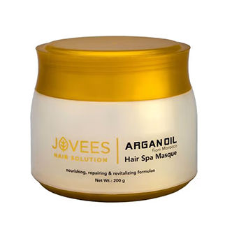 Jovees Hair Spa Masque For Dry And Frizzy Hair With Goodness Of Moroccan Argan Oil