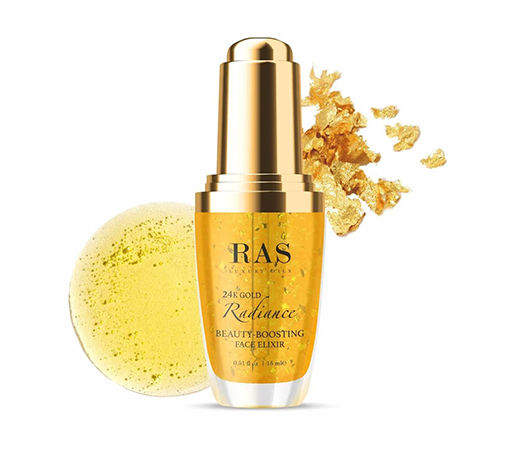 Ras Luxury 24K Gold Radiance Beauty Boosting Face Elixir