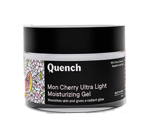 Quench Ultra Light Gel Moisturiser With 2% Niacinamide & Cherry Blossom