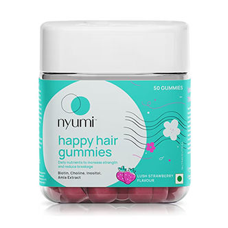 Nyumi Biotin Hair Gummies for Stronger, Thicker and Shinier Hair