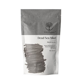 Wild Organic Dead Sea Mud Mineral-Rich Clay Powder