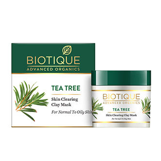 Biotique Advanced Organics Tea Tree Skin Clearing Clay Mask