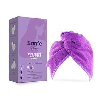 Sanfe Stunner Microfiber Hair Wrap Towel
