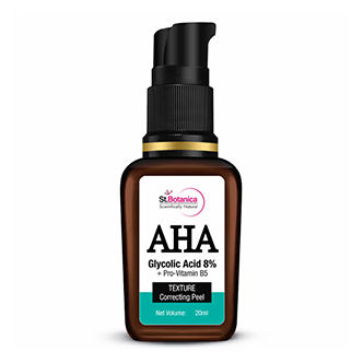 St.Botanica AHA Glycolic Acid 8% + Pro Vitamin B5 Texture Correcting Skin Peel (Face Serum)