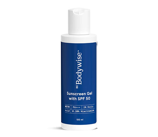Be Bodywise Sunscreen Gel With SPF 50 - For Face & Body
