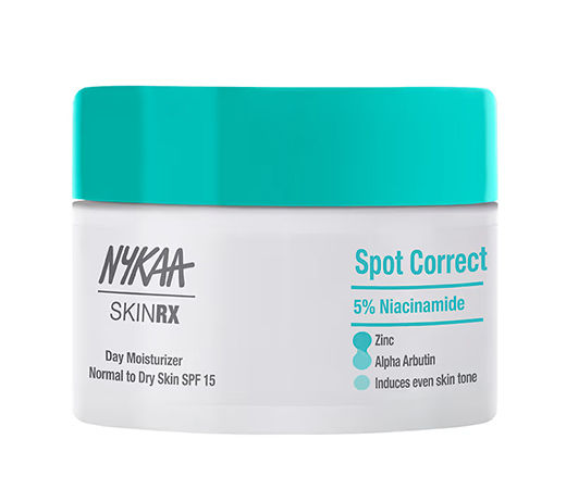 Nykaa SKINRX 5% Niacinamide Spot Correct Day Moisturiser with SPF 15