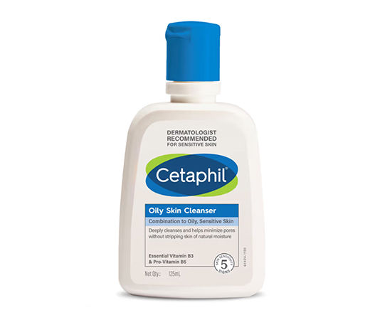 Cetaphil Oily Skin Cleanser for Acne-prone Skin with Niacinamide 