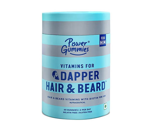 Power Gummies- Dapper Hair & Beard Gummies