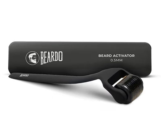 Beardo Beard Activator Derma Roller for Men, 540 - 0.5mm