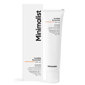 Minimalist Invisible Sunscreen

