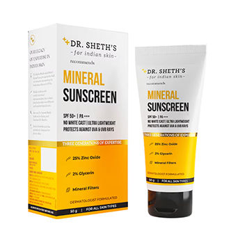 Dr Sheth's Mineral Sunscreen