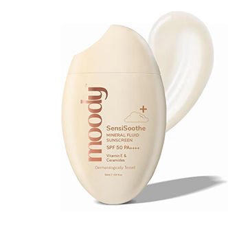 Moody SensiSoothe Mineral Fluid Sunscreen
