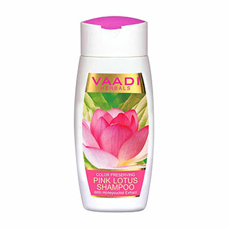 Vaadi Herbals Color Preserving Pink Lotus Shampoo