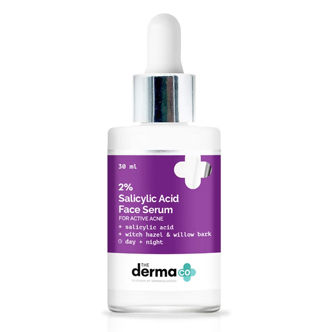 The Derma Co. 2% Salicylic Acid Serum for Face for Active Acne with Witch Hazel