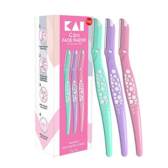 Kai Can Bubble Face Razor For Women - 3Pcs