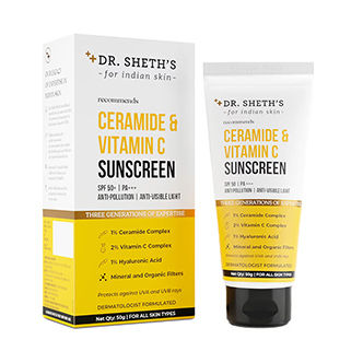 Dr. Sheth’s Ceramide & Vitamin C Sunscreen 