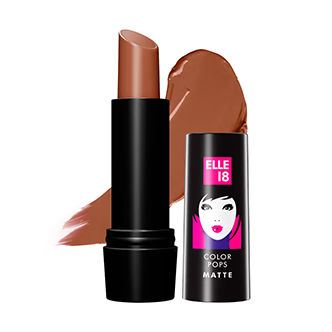 Elle 18 Color Pops Matte Lipstick - B4 Almond Butte