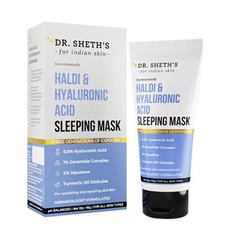 Dr. Sheth's Haldi & Hyaluronic Acid Sleeping Mask
