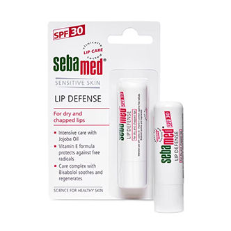 Sebamed Lip Defense, For Dry And Chapped Lips, With SPF 30, With Jojoba Oil And Vitamin E
