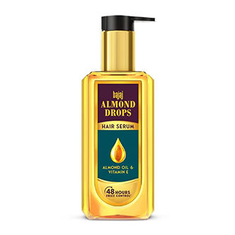 Bajaj Almond Drops Hair Serum With Almond Oil And Vitamin E