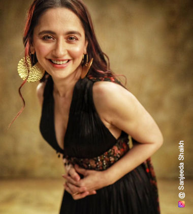 Sanjeeda Sheikh wearing minimal makeup