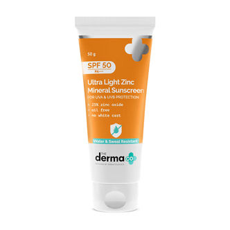 The Derma Co Ultra Light Zinc Mineral Sunscreen